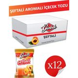 Günbak 250GR Şeftali Aromalı Içecek Tozu x 12 Adet - 250 gr