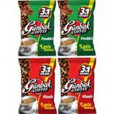 Günbak 3’ü 1 Arada Kahve Seti 250 gr x 4 Adet (2 Adet Sade, 2 Adet Fındıklı)