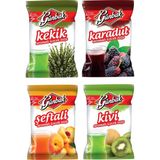 Günbak Aromalı Içecek Tozu 250 gr x 4 Adet (Şeftali - Kivi - Karadut - Kekik)