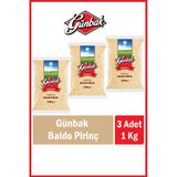 Günbak Baldo Pirinç 1 Kg X 3 Adet