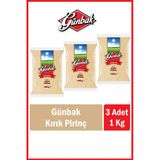 Günbak Kırık Pirinç 1 Kg X 3 Adet