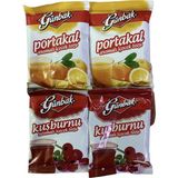 Günbak Kuşburnu 2'li + Portakal Aromalı 2'li Toz İçecek 1 kg