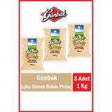 Günbak Lüks Gönen Baldo Pirinç 1 Kg X 3 Adet