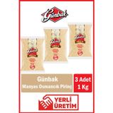 Günbak Manyas Osmancık Pirinç 1 Kg X 3 Adet (Yerli Üretim)