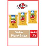 Günbak Pilavlık Bulgur 1 Kg X 3 Adet