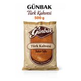 Günbak Türk Kahvesi 500 gr – Geleneksel Kavrulmuş Öğütülmüş Türk Kahvesi
