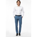 Günce Erkek Klasik Kumaş Pantolon Likra Kumaş BGL-ST02205 - Mavi - 6 - 48
