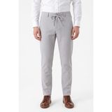 Günce Erkek Regular Kalıp Jogger Pantolon Gofre Kumaş BGL-ST05632 - Açık Gri - 44