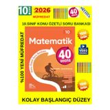 Güncel 10.Sınıf 40 Sesans Matematik Konu Özetli(Kolay) Soru Bankası Seti(Yeni Müfredat)