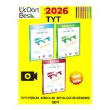 Güncel 2026 Müfredat Üçdörtbeş Tyt Fizik-Kimya-Biyoloji Deneme+Tablet Kalem Dahil Deneme Set