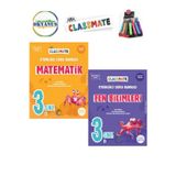 Güncel 3.Sınıf Clasmate Matematik-Fen Bilimleri Etkinlikli Soru Bankası Seti+Kalemlik