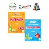 Güncel 4.Sınıf Classmate Matematik-Sosyal Yeni Nesil Soru Bankası Seti+Kalemlik