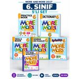Güncel 6.Sınıf 6 MORE&MORE PRACTICE BOOK SETİ + TEST BOOK WORKSHEETS (5li Set)(YENİ ÜRÜN)