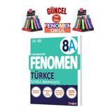 GÜNCEL 8.SINIF LGS HAZIRLIK TÜRKÇE SORU BANKASI (A)KOLAY 1373 SORU+KALEMLİK