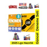Güncel 8.Sınıf Lgs Tüm Dersler 10 Paket Deneme+Hız 2025 9 İstasyon Soru Bankası+Kalem+Kalemlik
