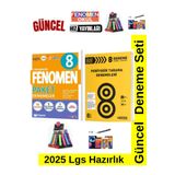 Güncel 8.Sınıf Lgs Tüm Dersler 10 Paket Deneme+Hız Periyodik 8 Tarana Deneme+Kalem+Kalemlik