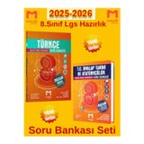 Güncel 8.Sınıf Türkçe-İnk.Tarihi 2 Kitap Soru Bankası Seti+Android Kalem