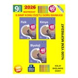 Güncel 9.Sınıf 40 Sesans (F-K-B)3 Kitap Konu Özetli(Kolay) Soru Bankası Seti(Yeni Müfredat)