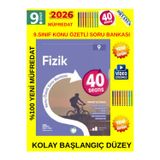 Güncel 9.Sınıf 40 Sesans Fizik Konu Özetli(Kolay) Soru Bankası Seti(Yeni Müfredat)