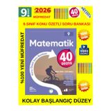 Güncel 9.Sınıf 40 Sesans Matematik Konu Özetli(Kolay) Soru Bankası Seti(Yeni Müfredat)