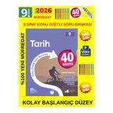 Güncel 9.Sınıf 40 Sesans Tarih Konu Özetli(Kolay) Soru Bankası Seti(Yeni Müfredat)