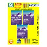 Güncel 9.Sınıf Iceberg (E-T-C)3 Kitap (Orta) Soru Bankası Seti(Yeni Müfredat)+Kalem