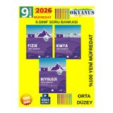 Güncel 9.Sınıf Iceberg (F-K-B)3 Kitap (Orta) Soru Bankası Seti(Yeni Müfredat)+Kalem