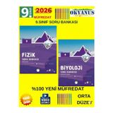 Güncel 9.Sınıf Iceberg Fizik-Biyoloji (Orta) Soru Bankası Seti(Yeni Müfredat)+Kalem