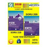 Güncel 9.Sınıf Iceberg Fizik-Kimya (Orta) Soru Bankası Seti(Yeni Müfredat)+Kalem