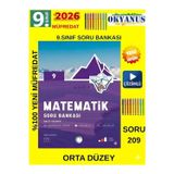Güncel 9.Sınıf Iceberg Matematik (Orta) Soru Bankası Seti(Yeni Müfredat)+Tablet Kalem
