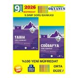 Güncel 9.Sınıf Iceberg Tarih-Coğrafya (Orta) Soru Bankası Seti(Yeni Müfredat)+Kalem