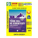 Güncel 9.Sınıf Iceberg Türk Dili Edb.(Orta) Soru Bankası Seti(Yeni Müfredat)+Tablet Kalem