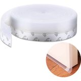 Güncel Çarşı Kapı ve Pencereler Için Rüzgar, Ses, Soğuk Kesici Kendinden Yapışkanlı 3 mt x 15 mm Şerit Bant, Hava Koşulllarına Dayanıklı Silikon Kapı Altı Şeffaf Şerit, Toz Böcek Geçirmez
