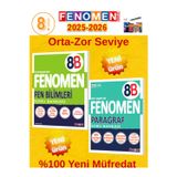 Güncel Kurmay 8.Sınıf (F-P)Fenomen B Soru Bankası Soru Bankası Seti(Orta Zor)+Kalem