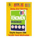 Güncel Kurmay 8.Sınıf Fen Bilimleri Fenomen B Soru Bankası (Orta-Zor)+Tablet Kalemi