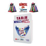 Güncel TYT AYT Tarih Örnek Soru Çözümlü Konu Anlatım Pro El Kitabı+Kalemlik