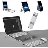 GüncelÇarşı Ayarlanabilir Yüksek Kalite Metal Laptop Dizüstü Stand, Katlanabilir Taşınabilir Laptop, Tablet Telefon Yükseltici Standı Tutucusu, ipad uyumlu, macbook uyumlu