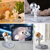 GüncelÇarşı Mini Stand Astronot Model Masaüstü Telefon ve Tablet Tutucu Standı - Asorti