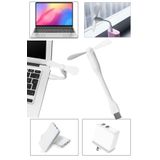 GüncelÇarşı Taşınabilir Esnek Sessiz USB Mini Fan Pervane, Küçük Vantilatör, Serinletici