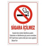 Gündoğdu 5 Adet Sigara Içilmez Uyarı Levhası