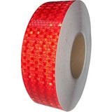 Gündoğdu Kırmızı Reflektif Bant 5cm x 5 Metre Bal Petekli