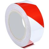 Gündoğdu Kırmızı/beyaz Reflektif Ikaz Bandı 5cm x 5 Metre
