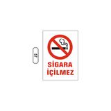 Gündoğdu Sigara Içilmez Uyarı Ikaz Levhası - 1 Adet - 25X35CM