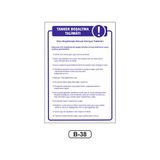 Gündoğdu Tanker Boşaltma Talimatı Uyarı Ikaz Levhası 35 x 50 cm