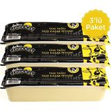Gündoğdu Taze Kaşar Peynir 2 kg Tam Yağlı 3'lü Paket Lezzetli ve Besleyici - 6 kg