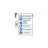 Gündoğdu Uyarı Ikaz Levhası 25X35 cm