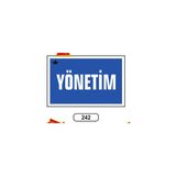 Gündoğdu Yönetim Uyarı Ikaz Levhası 17,5X25 cm
