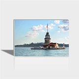 Gündüz Kız Kulesi 60x90 Kanvas Tablo