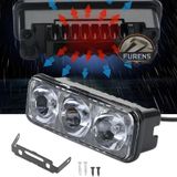 Gündüz Ledi 2 X 3 Motosiklet Otomobil Atv Üniversal Sis Farı 1 Adet Sts Oto Aksesuar