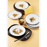 Günebakan 6 Parça 21 Cm Servis Tabağı